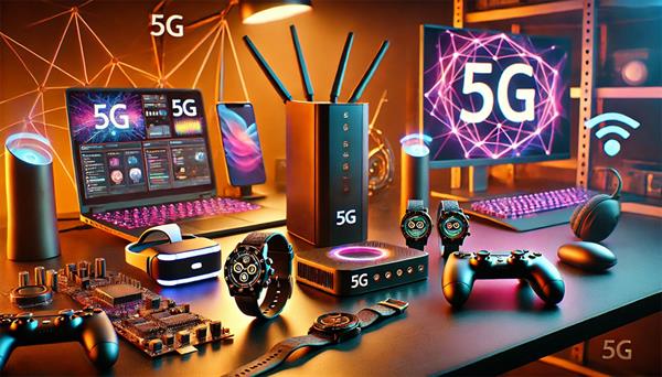 نقش فناوری 5G در توسعه لوازم جانبی کامپیوتر و موبایل